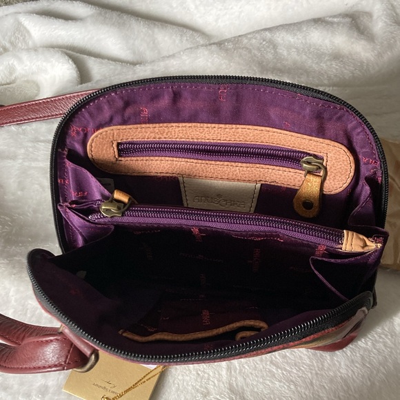 Anuschka leather small hummingbird crossbody - Picture 5 of 5